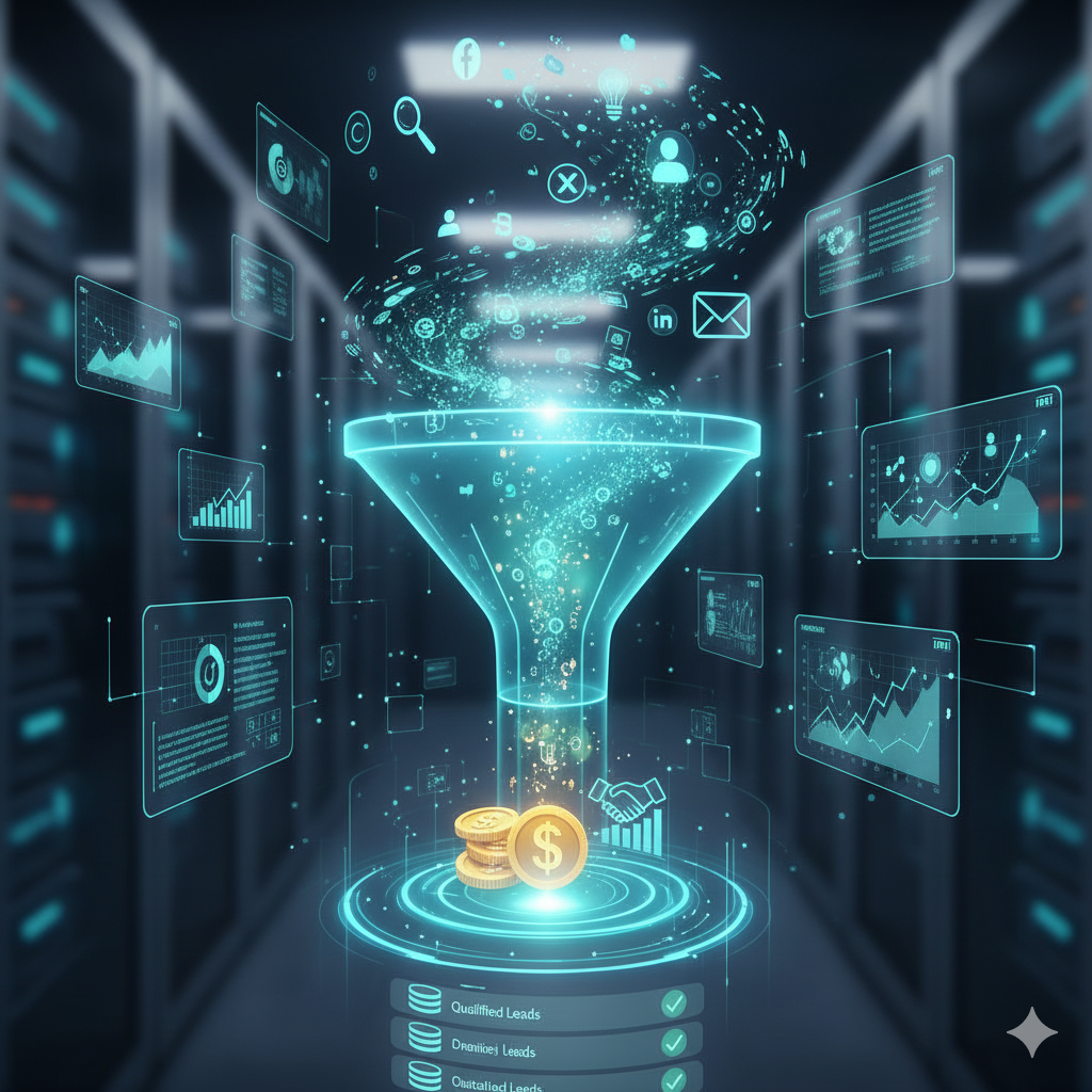 Lead generation funnel / photo